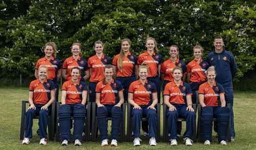 Netherlands Women's Cricket Team (Image Courtesy: KNCB)