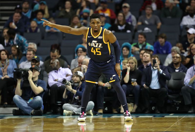 Donovan Mitchell averaged 24.4 points as a rookie in the 2018 NBA Playoffs, leading the Utah Jazz to the second round.