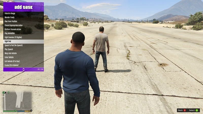 Mod menus can manipulate every aspect of the game (Image via MAFINS, GTA5-Mods.com)