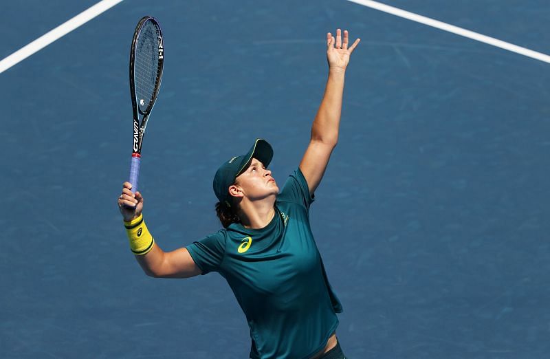 Ashleigh Barty at the Tokyo Olympics