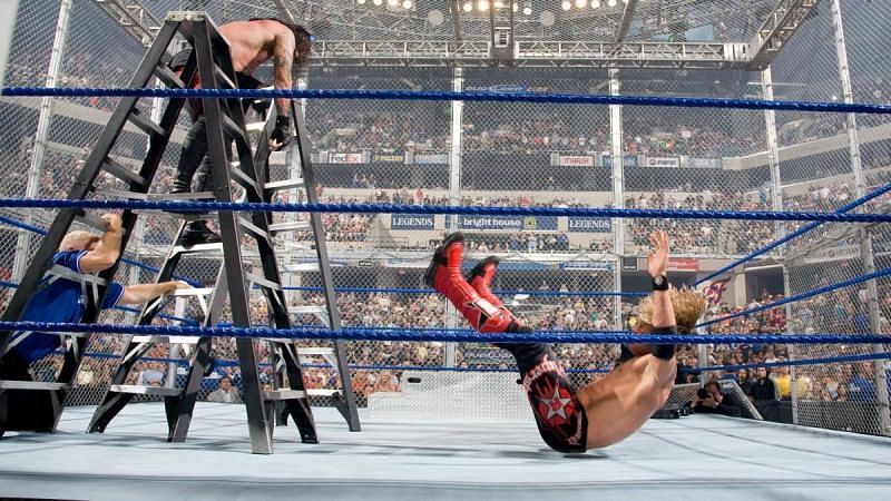 The Undertaker vs. Edge at SummerSlam inside Hell in a Cell