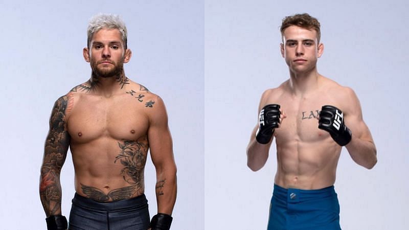 TUF 29 semi-final bout: Vincent Murdock vs. Brady Hiestand [Photo credit: @bambam__hiestand &amp; @vincentmurdock on IG]