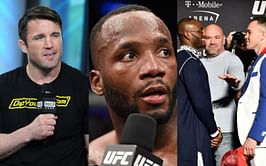 "He has been noticeably quiet" - Chael Sonnen speculates Leon Edwards could be the backup fighter for Kamaru Usman vs. Colby Covington 2