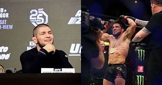 "Honestly, you're a little bit higher than me" - Khabib Nurmagomedov tells Henry Cejudo that he is a greater sportsperson than 'The Eagle'