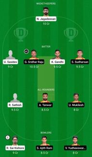 CSG vs LKK Dream11 Team - 2