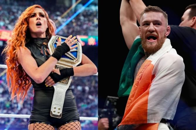 Watch: Becky Lynch takes a page out of Conor McGregor's book on her return to WWE SmackDown