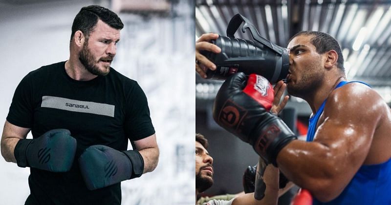 Michael Bisping (left), Paulo Costa (right) [Images Courtesy: @mikebisping @borrachinhamma on Instagram]
