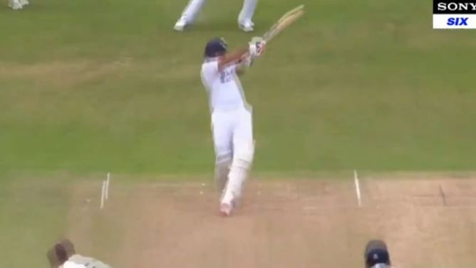 Watch: Rohit Sharma throws his wicket away on stroke of Lunch