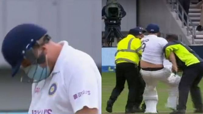 [Watch] Pitch invader 'Jarvo' returns to the field in 3rd Test, this time in batting gear