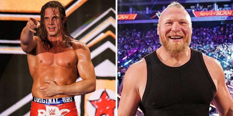 Riddle and Brock Lesnar have had their differences in real life