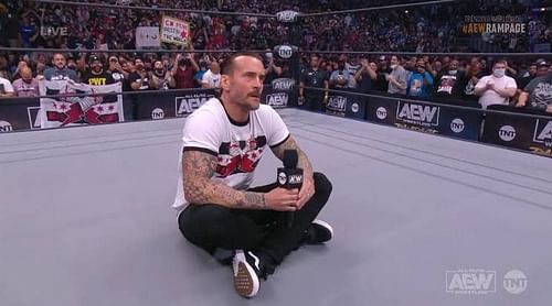 CM Punk returned to pro-wrestling at this week's AEW Rampage