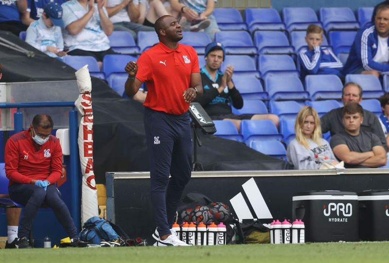 Vieira has taken over at Crystal Palace