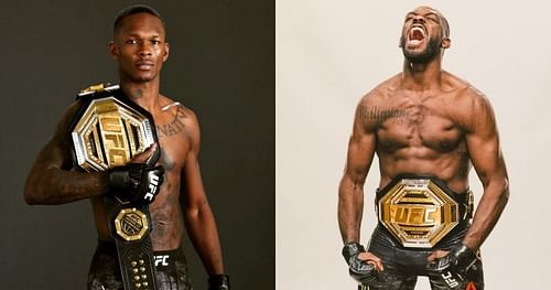 Israel Adesanya (left), Jon Jones (right) [Images Courtesy: @stylebender @jonnybones on Instagram]