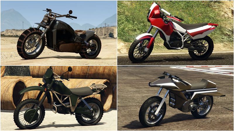 Motos no GTA 5 - uma lista de todas as motos no GTA 5