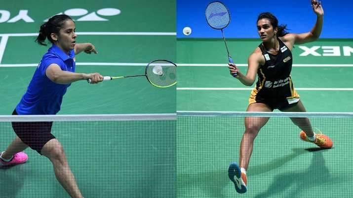 &lt;a href=&#039;https://www.sportskeeda.com/player/saina-nehwal&#039; target=&#039;_blank&#039; rel=&#039;noopener noreferrer&#039;&gt;Saina Nehwal&lt;/a&gt; and PV Sindhu (right) will spearhead the Indian team in Sudirman Cup
