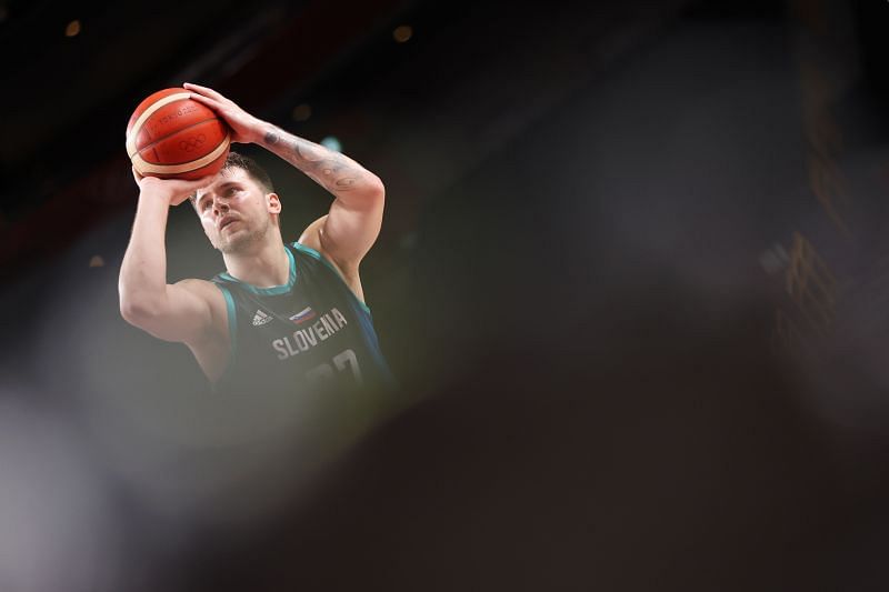 Luka Doncic is currently leading Slovenia at the Olympics
