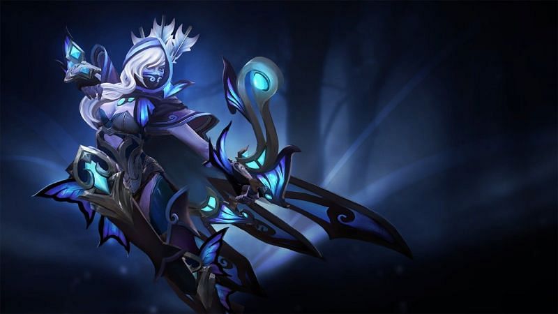 Drow Ranger is the best hero to pick up for any new player due to her versatility and easy of usage (Image via Dota 2)