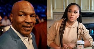 What is the relationship between Mike Tyson and the American rapper Eve?