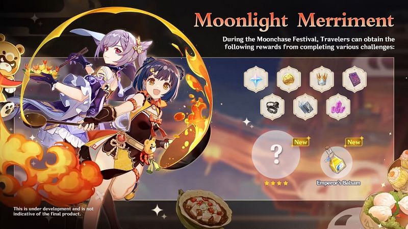 Moonchase Festival: Moonlight Merriment event (Image via miHoYo)