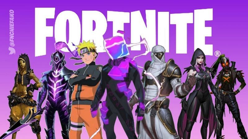 Fortnite x Naruto collab rewards in Chapter 2 Season 8