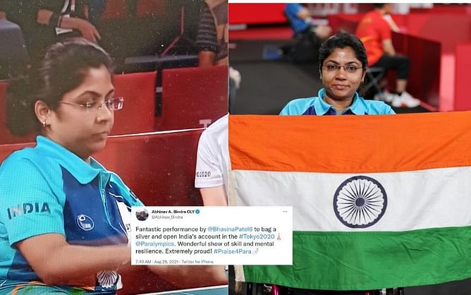 'Well fought Bhavina': India applauds Bhavina Patel's stunning run to become the first Indian para-paddler to win a silver at the Paralympics