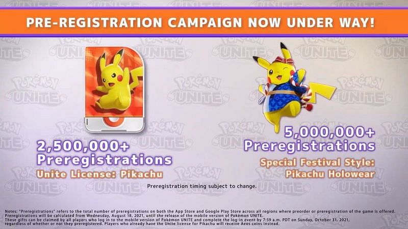 An image of the Pokemon Unite Campaign  (Image via The Pokemon Company)