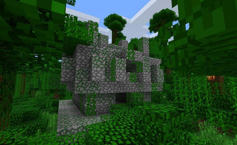 A jungle temple (Image via Minecraft)