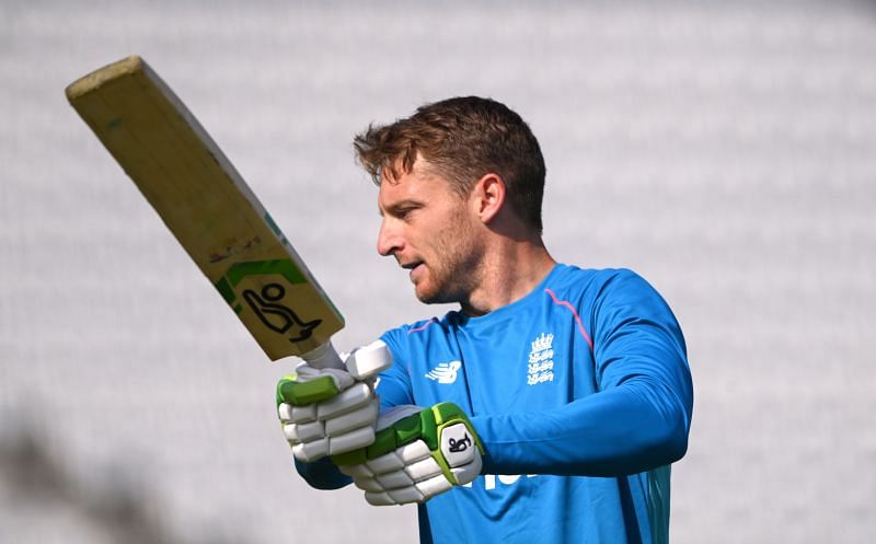 Jos Buttler got out for a duck in the first Test innings of the Nottingham Test against India.