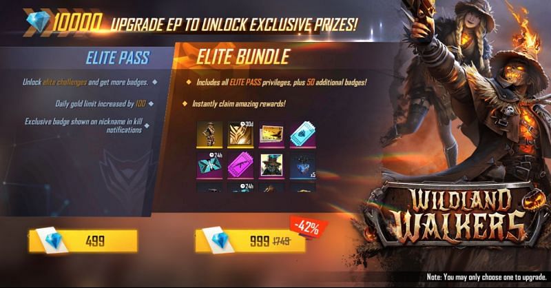 Both the paid versions will show up (Image via Free Fire)