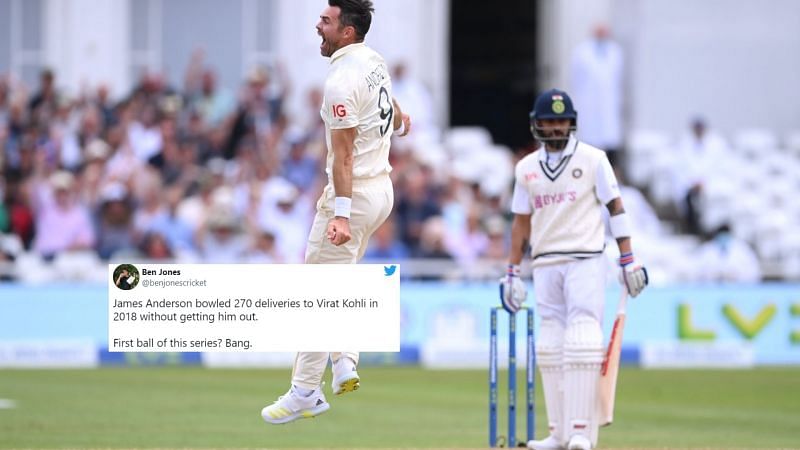 Twitter hails James Anderson for his twin strikes