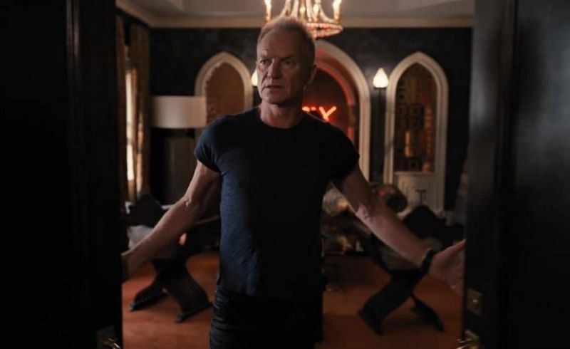 Famous English musician and actor Sting appears as himself in the series (Image via Hulu)