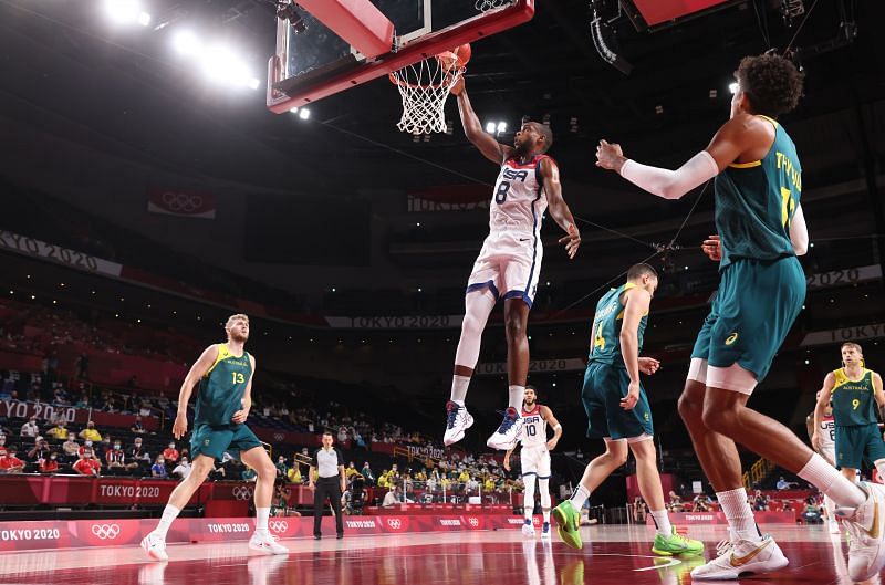 Booker, Team USA defeat Australia, 97-78, move on to Olympic gold medal  game - Bright Side Of The Sun