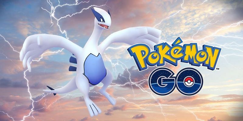 Lugia roams the skies as a Flying and Psychic Pokemon (Image via Niantic)