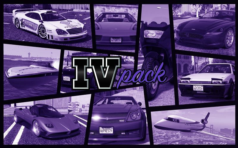 The IV pack logo (Image via GTA5-mods.com)