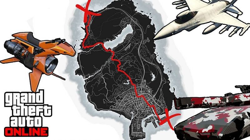 Sonny tried walking across the map in GTA Online without dying (Source Youtube @SonnyEvans)