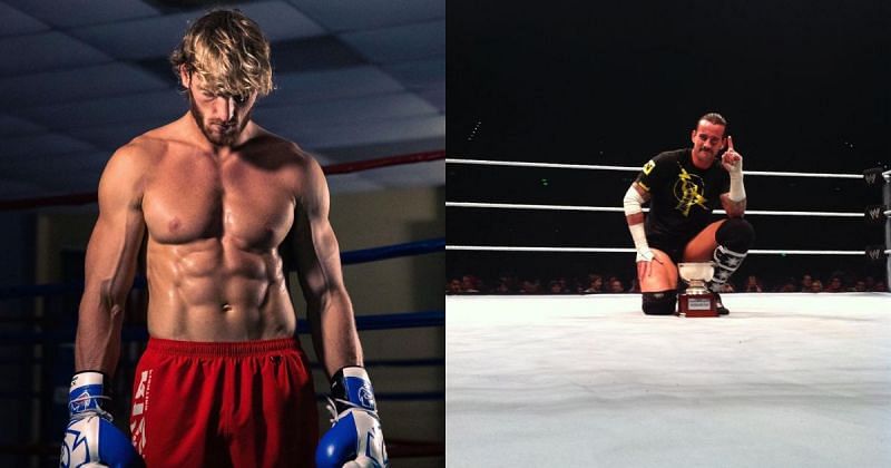Logan Paul (left) &amp; CM Punk (right) [Image Credits- @loganpaul &amp; @cmpunk on Instagram]