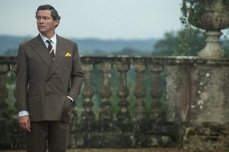 Dominic West takes on the role of Prince Charles (Image via Netflix)