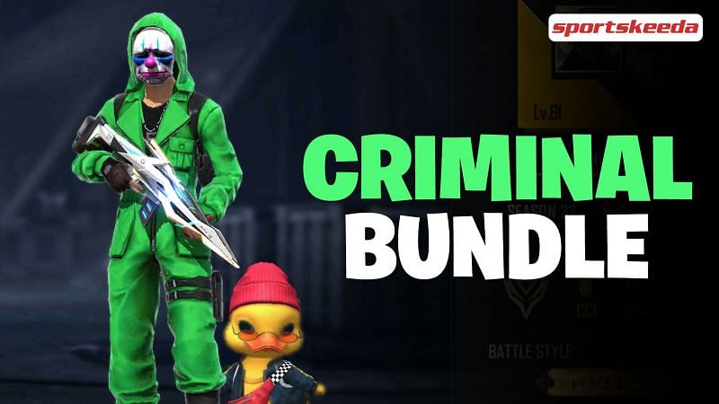 The Green Criminal Bundle is now available in Free Fire (Image via Free Fire)