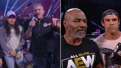 Several UFC fighters have appeared on AEW programming in the promotion's short history