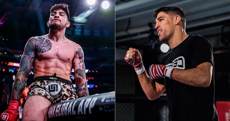 Dillon Danis (left) and Vicente Luque (right) [Image credits: @dillondanis and @vicenteluque on Instagram]