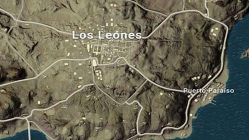 Los Leones POI in the Miramar map (Image via BGMI)