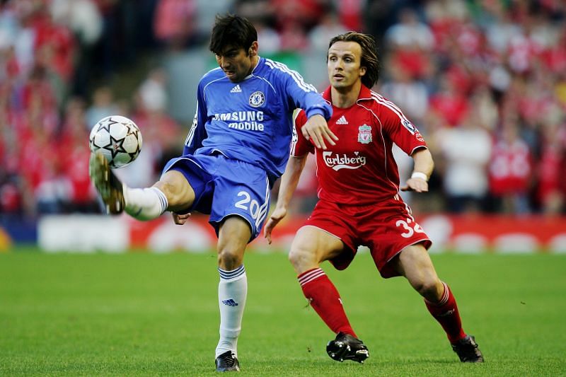 Paulo Ferreira in action for Chelsea