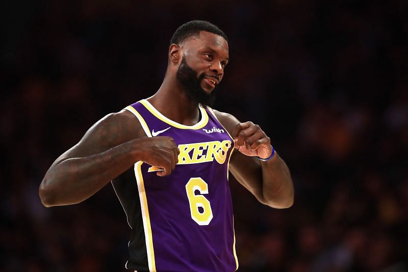 Lance Stephenson with the LA Lakers