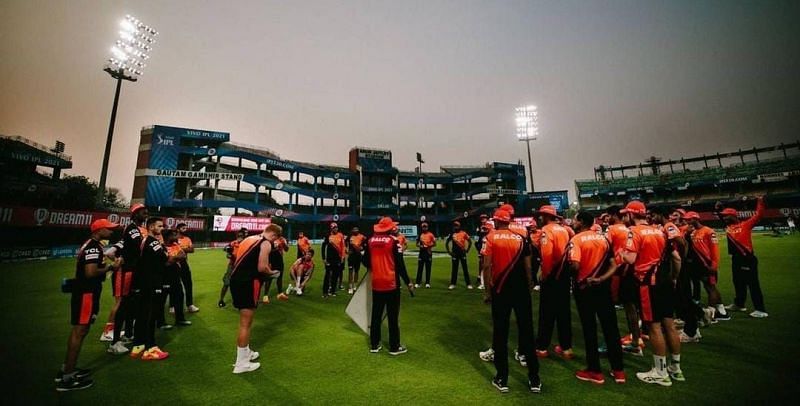 SRH will play their first match of the second half against DC on September 22 [Credits: SRH]