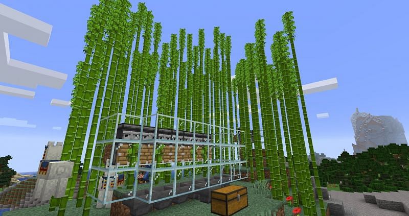 AFK farms (Image via Minecraft)