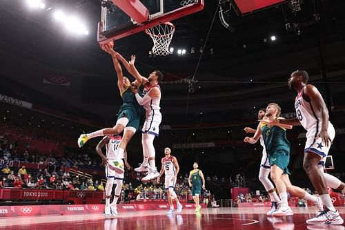 United States v Australia Men's Basketball - Olympics: Day 13