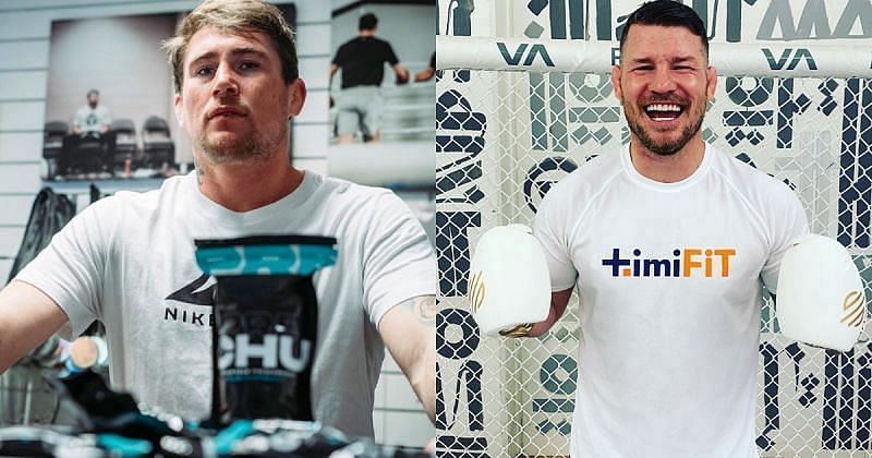 Darren Till (left) and Michael Bisping (right) [Images credits: @darrentill2 and @mikebisping on Instagram]