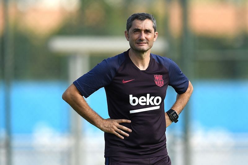 Former Barcelona manager - Ernesto Valverde