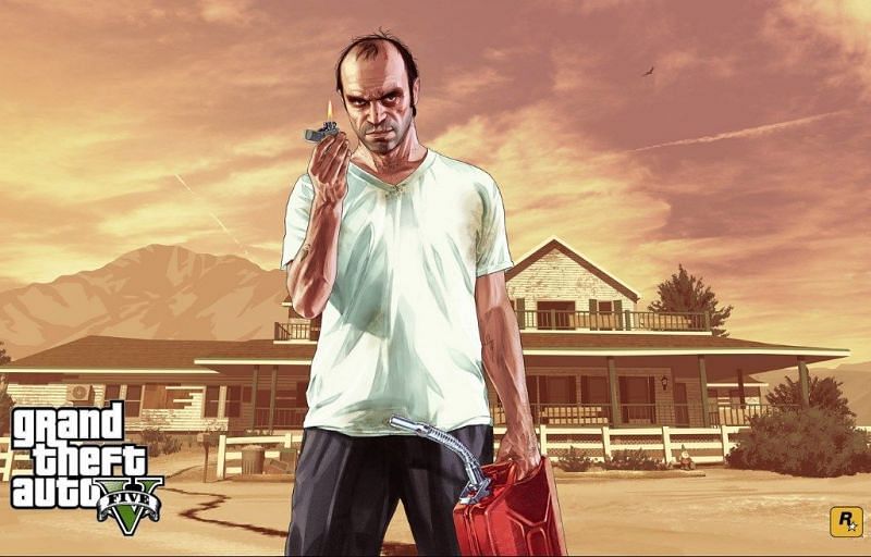 Never get on Trevor&#039;s bad side (Image via Rockstar Games)