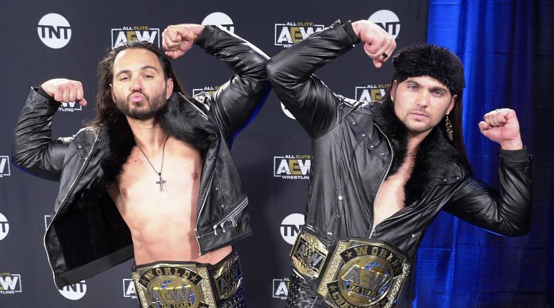 The Young Bucks recently dropped their tag team titles!
